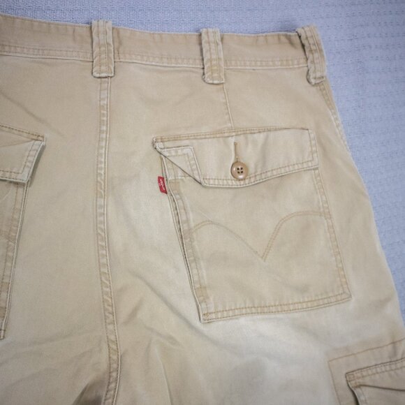 Levi's Cargo Baggy Hemmed Pants / 36x28 - Picture 7 of 8